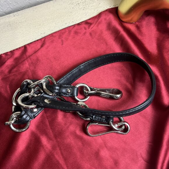 Coach(2010) Kristin Signature C Embroidered Op Art Shoulder Crossbody Bag - Picture 12 of 13